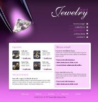 Purple jewelry template